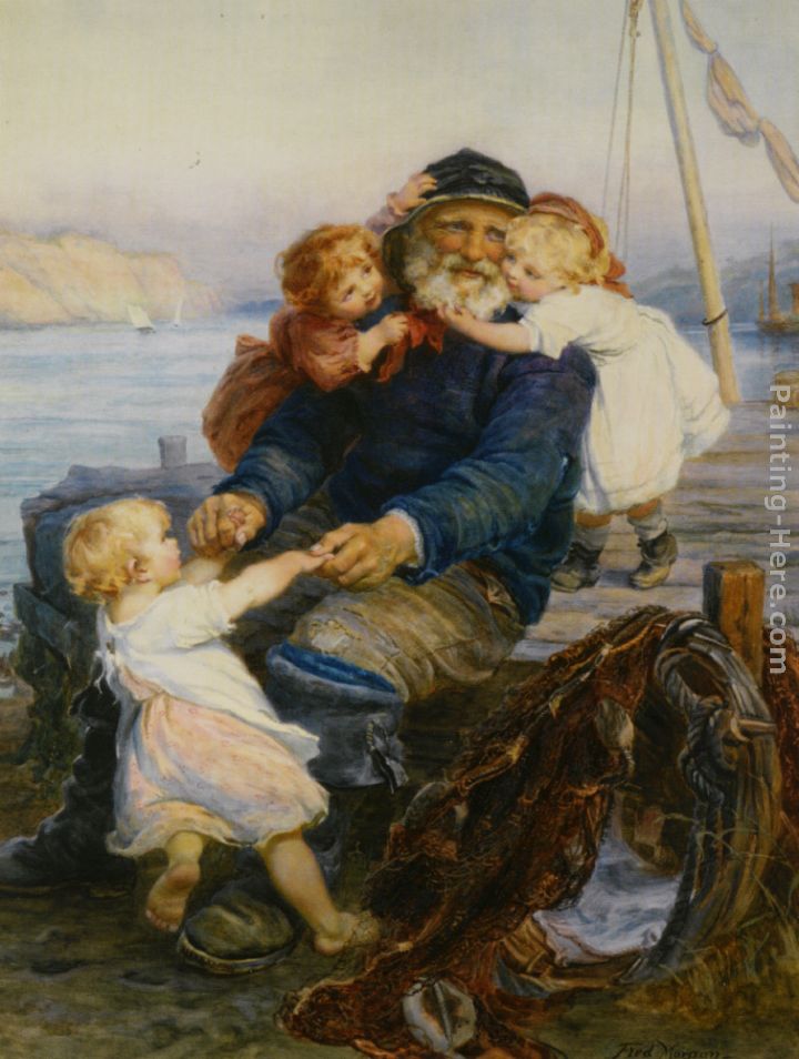 Which One Do You Love Best painting - Frederick Morgan Which One Do You Love Best art painting